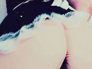 Milky ass solo hoe anally toys