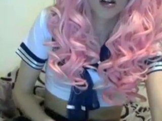 Crossdresser Twink Masturbation