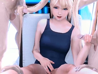 3D Animated Whores Gets a Big Cock