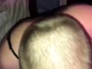 Bubble Butt Sissy teasing and sucking dick