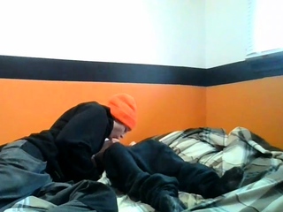 Cole sucks me on webcam